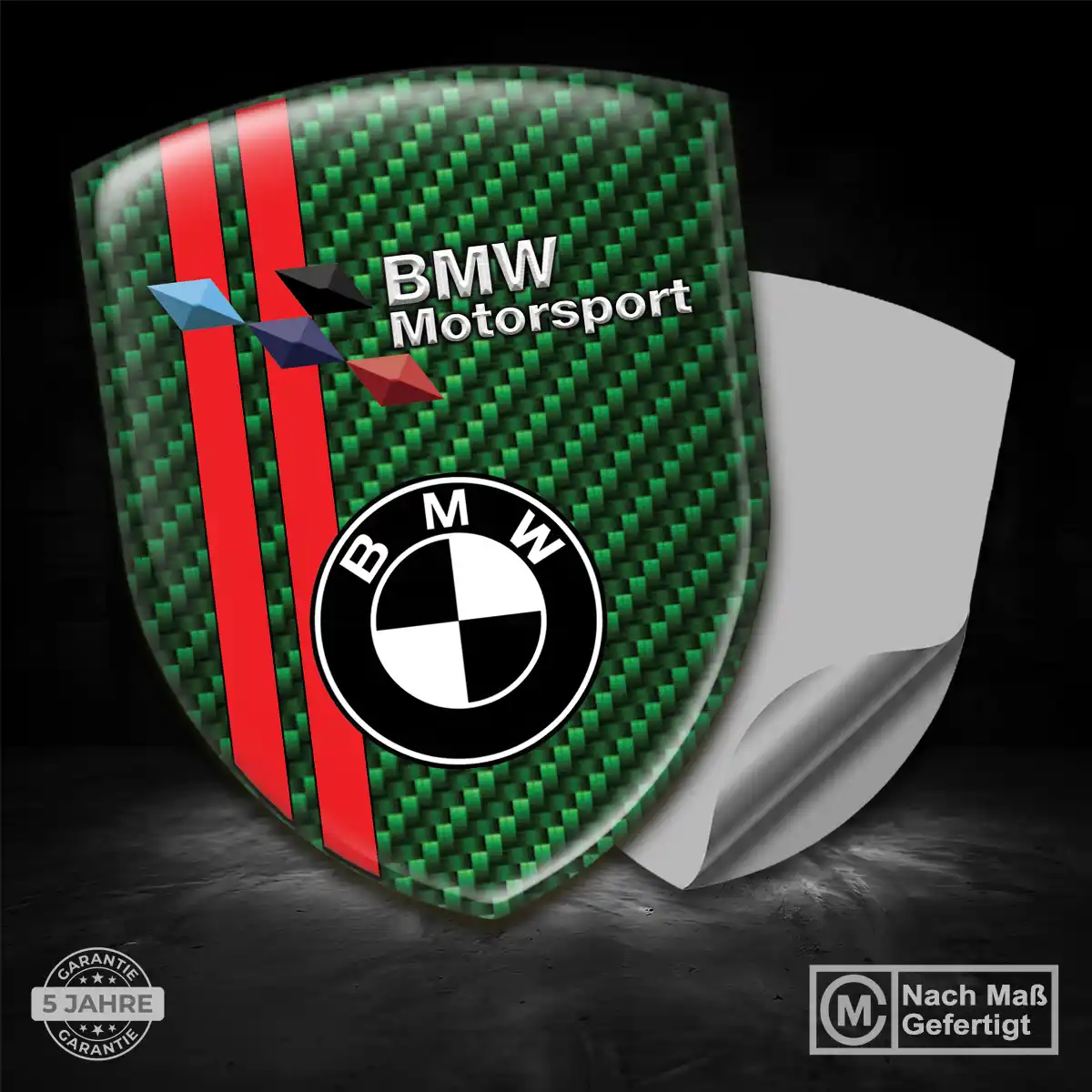 BMW Wappen Emblem Aufkleber Auto Premium-Edition