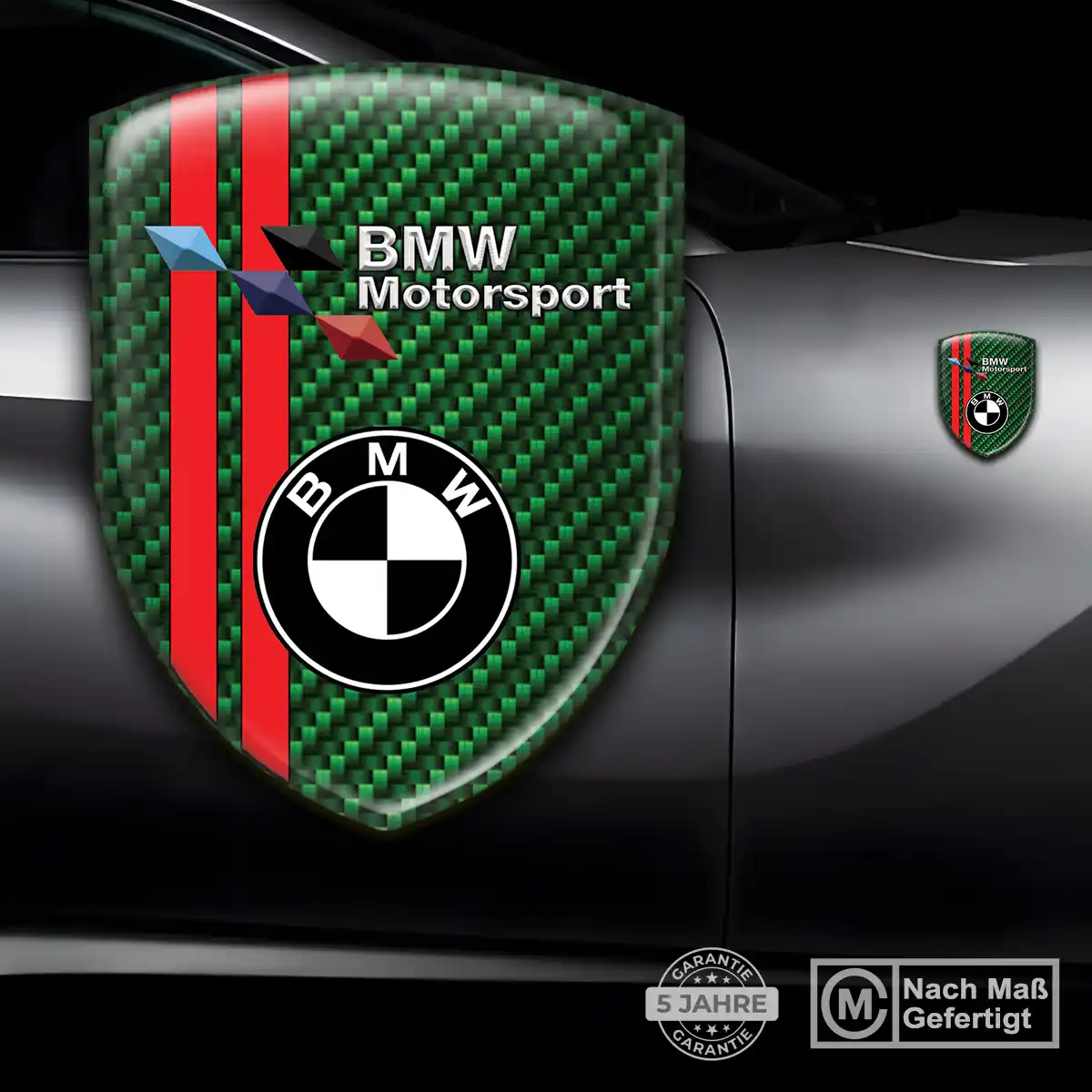 BMW Wappen Emblem Aufkleber Auto Premium-Edition