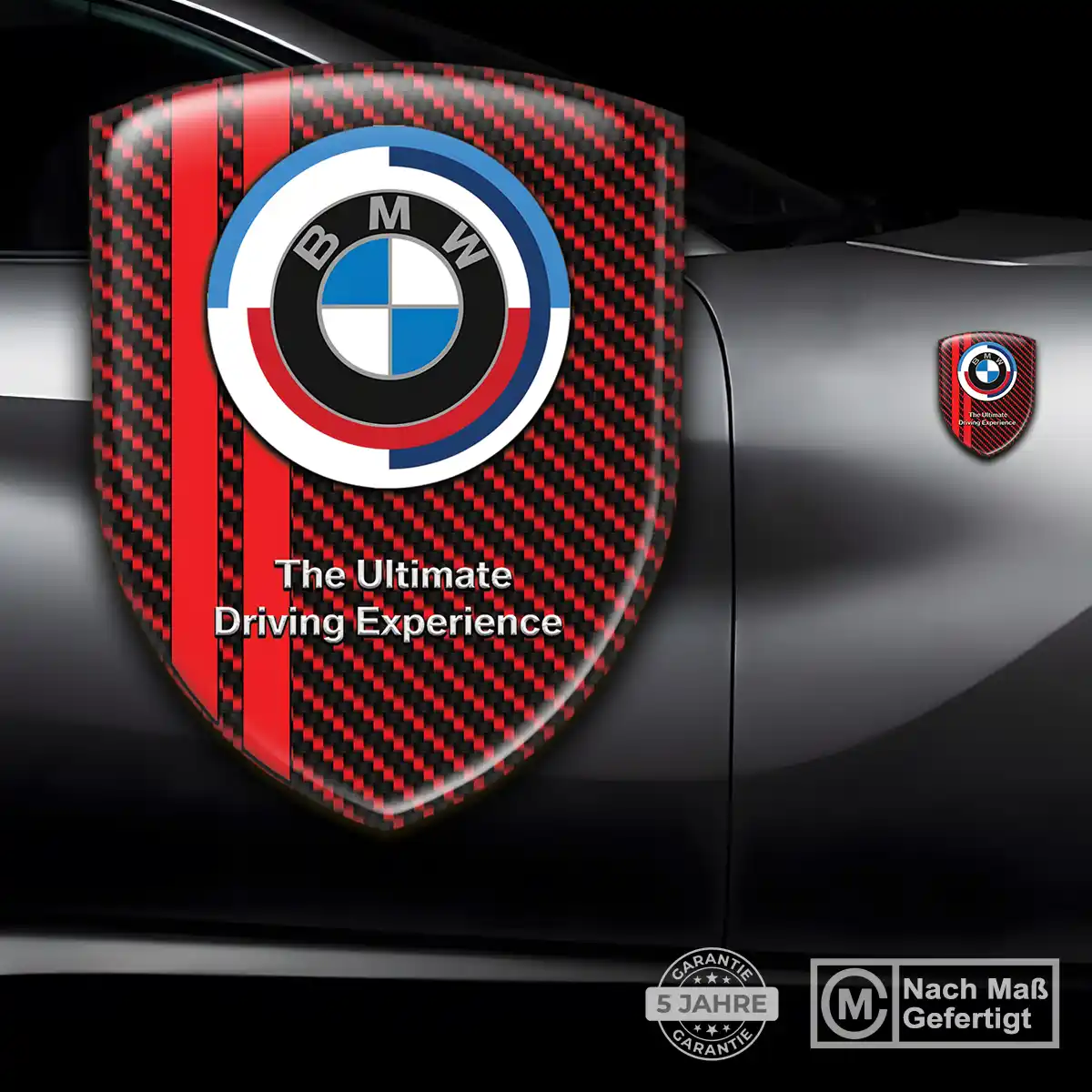 BMW Wappen Emblem Aufkleber Premium-Edition