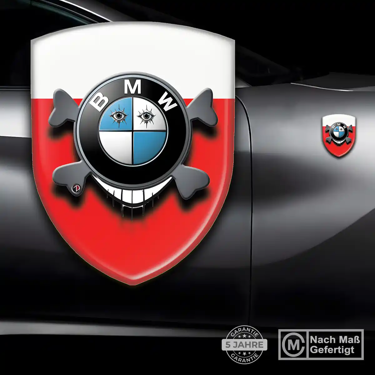 BMW Wappen Emblem Aufkleber Premiumqualität