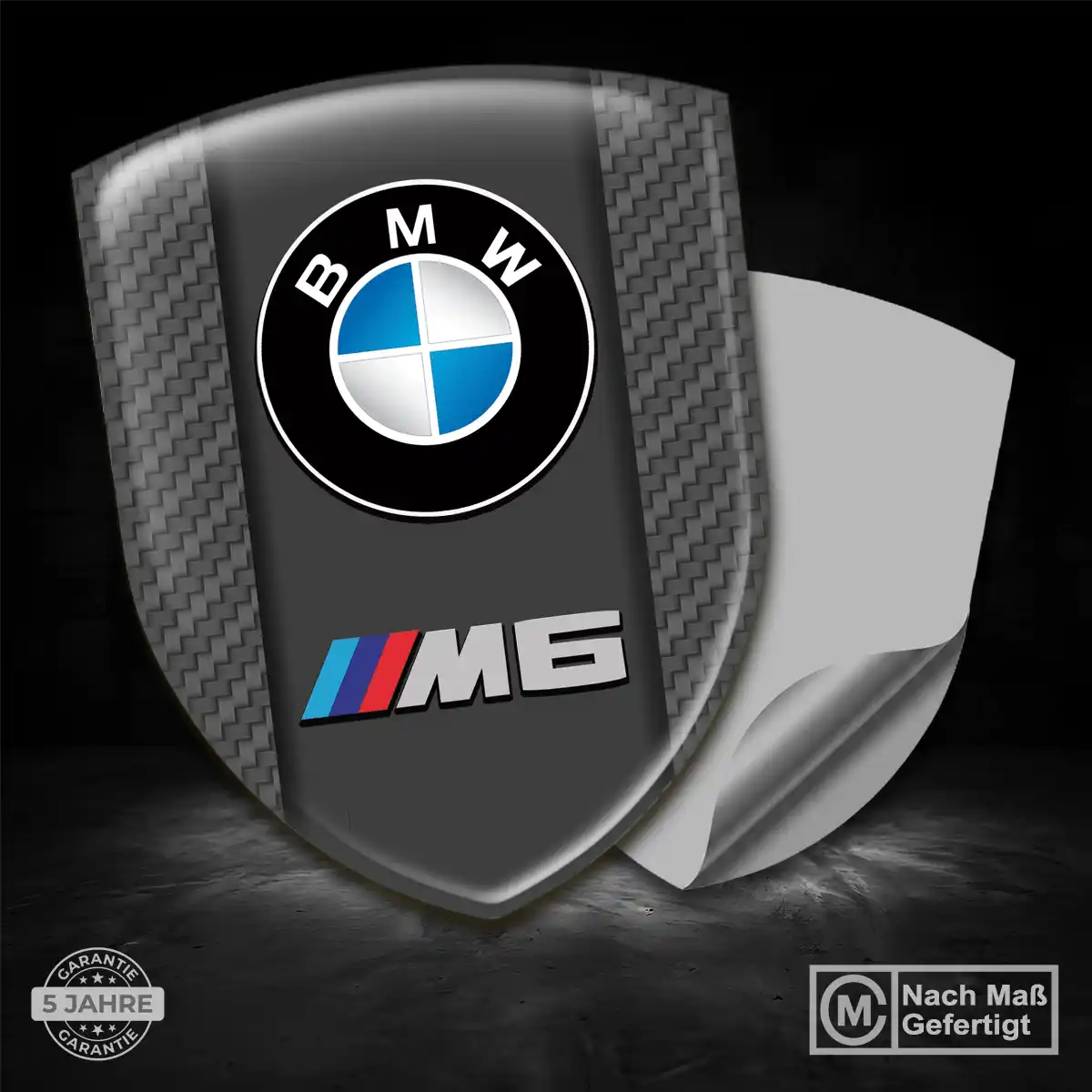 BMW Wappen Emblem Auto Hochwertiges Harz