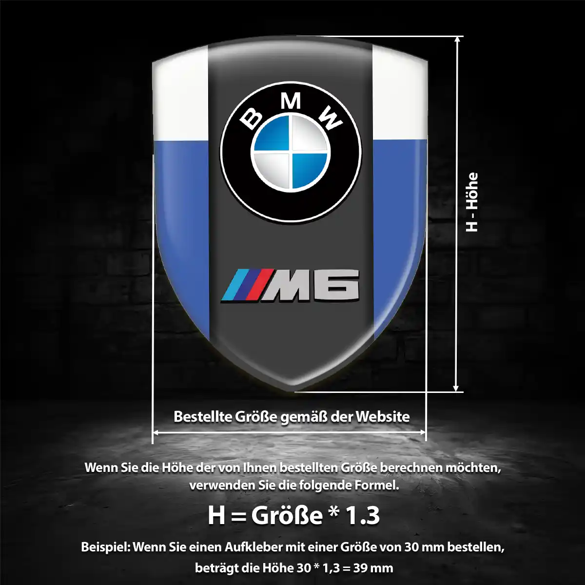 BMW Wappen Emblem Auto Luxus-Edition