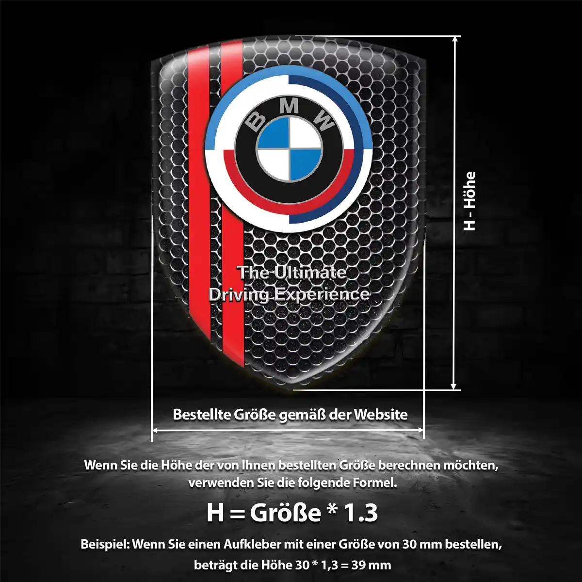 BMW Wappen Emblem Auto Stilvolles Design