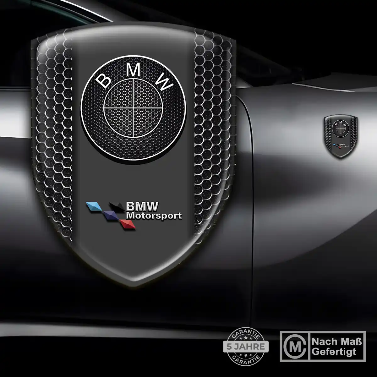 BMW Wappen Emblem Interieurdesign