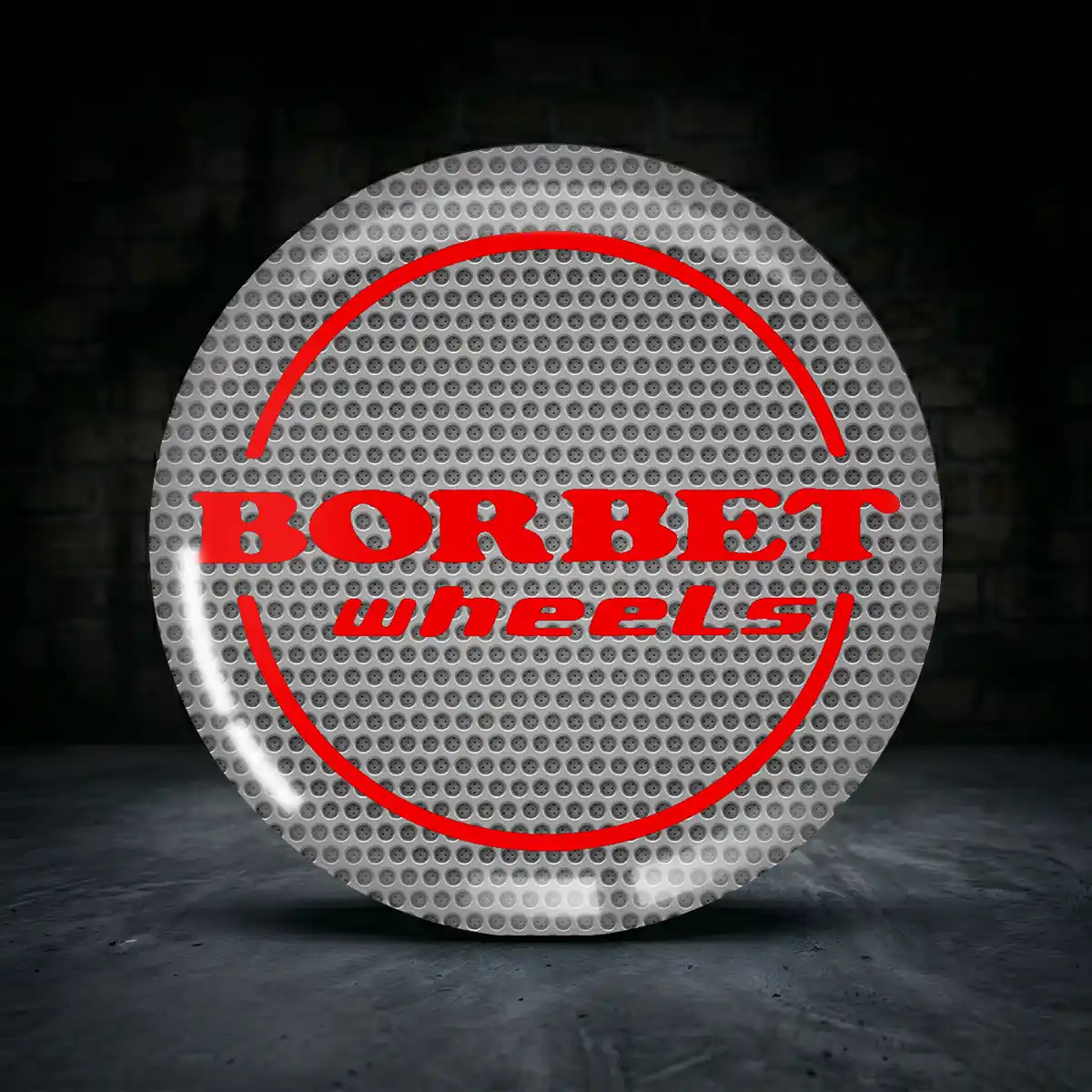 Borbet 3D Gel Aufkleber Embleme Luxus-Edition