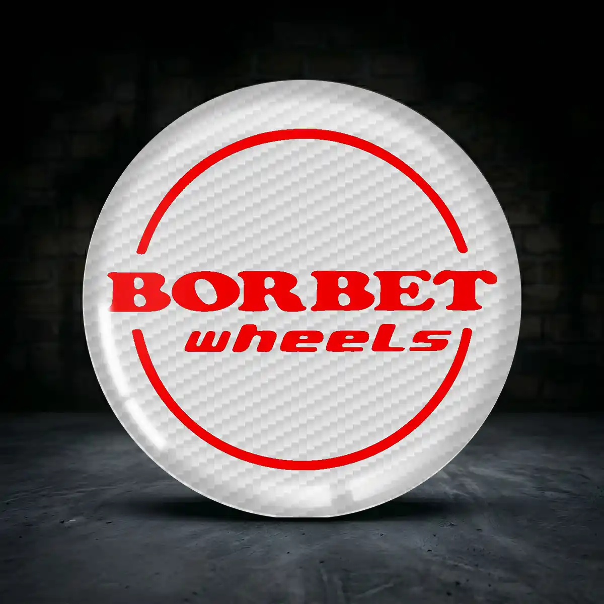Borbet 3D Gel Aufkleber Embleme Premium-Edition