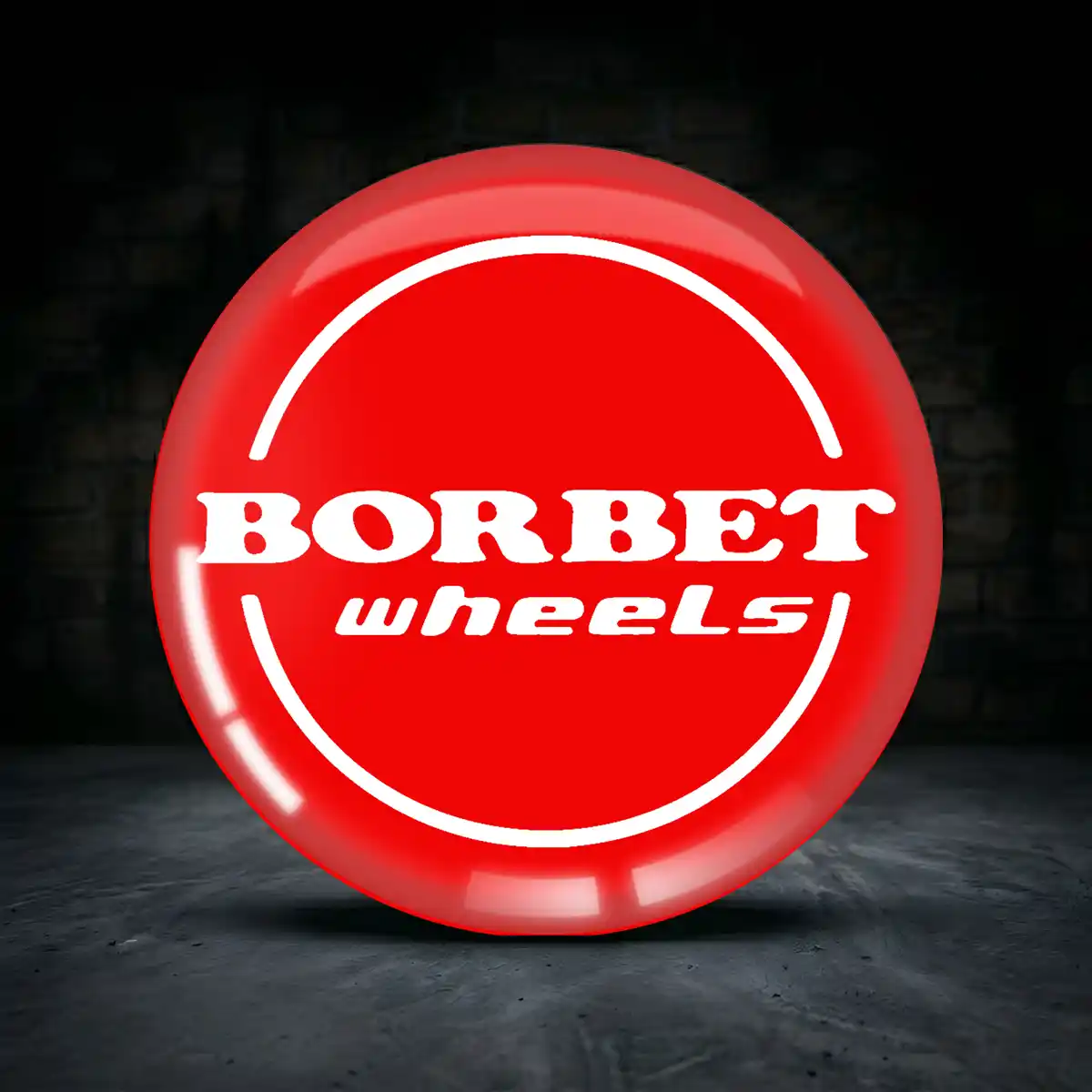 Borbet Aufkleber 3D Gel Hochwertiges Harz