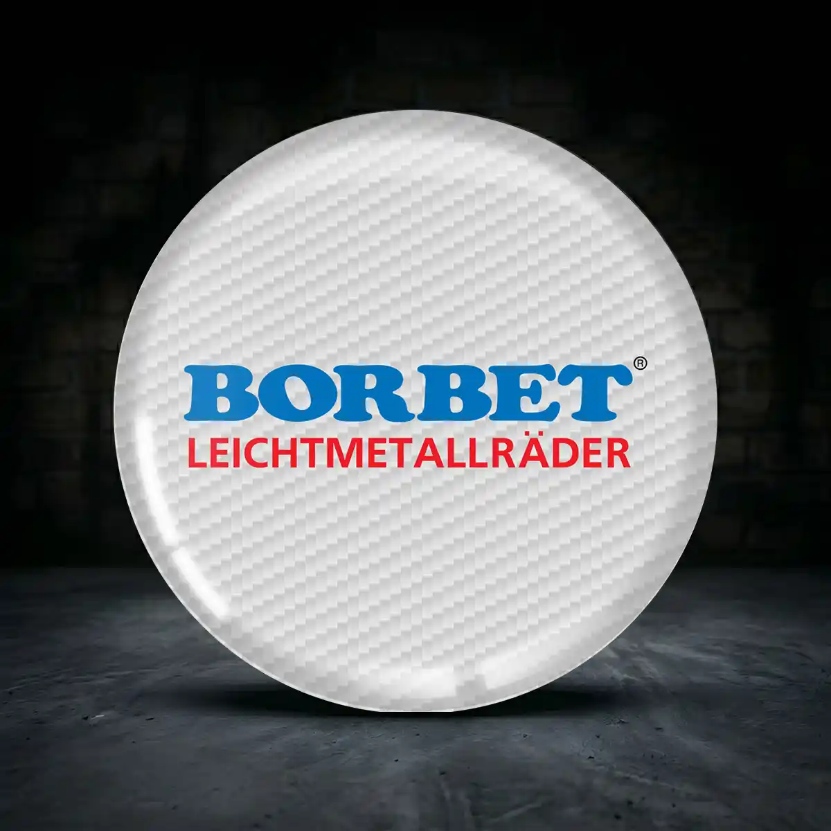 Borbet Aufkleber 3D Gel Premium-Edition