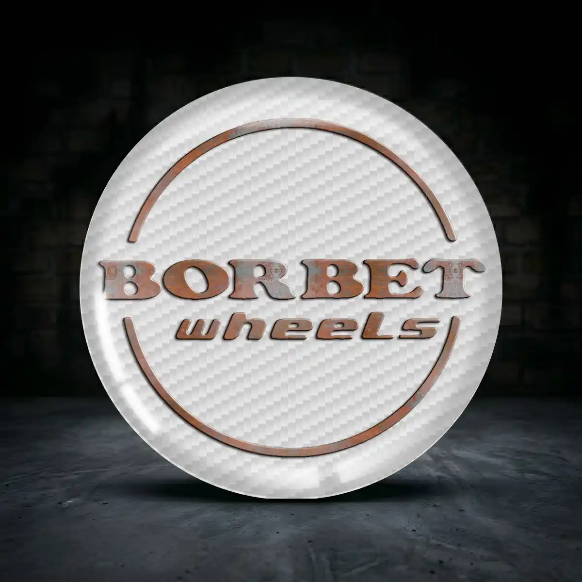 Borbet Aufkleber 3D Gel Premiumqualität