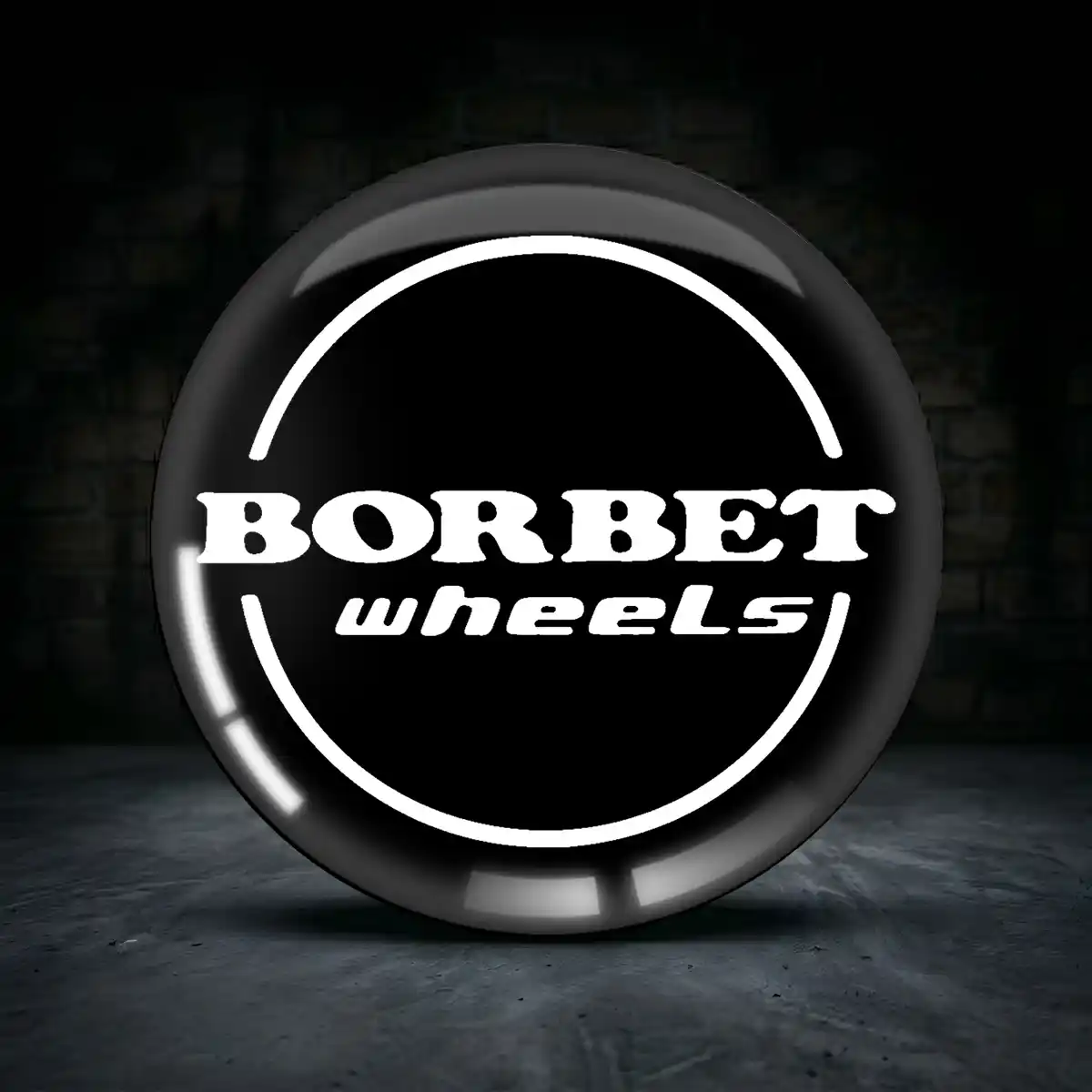 Borbet Aufkleber Felgenemblem Silikon Stilvolles Design