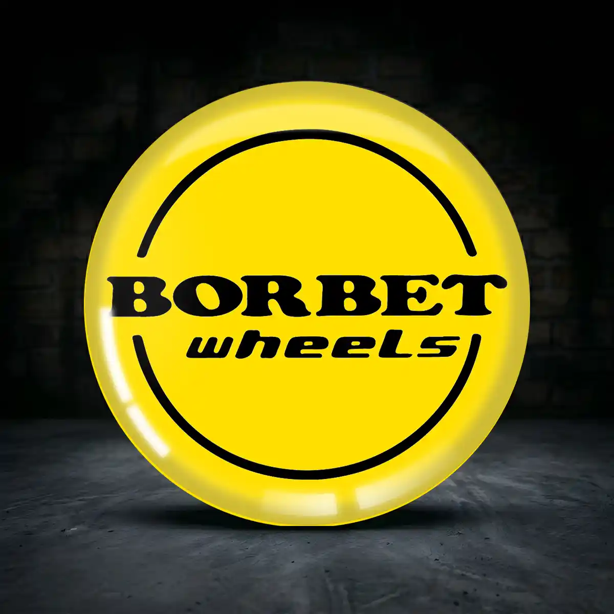Borbet Aufkleber Nabendeckel Limitierte Auflage