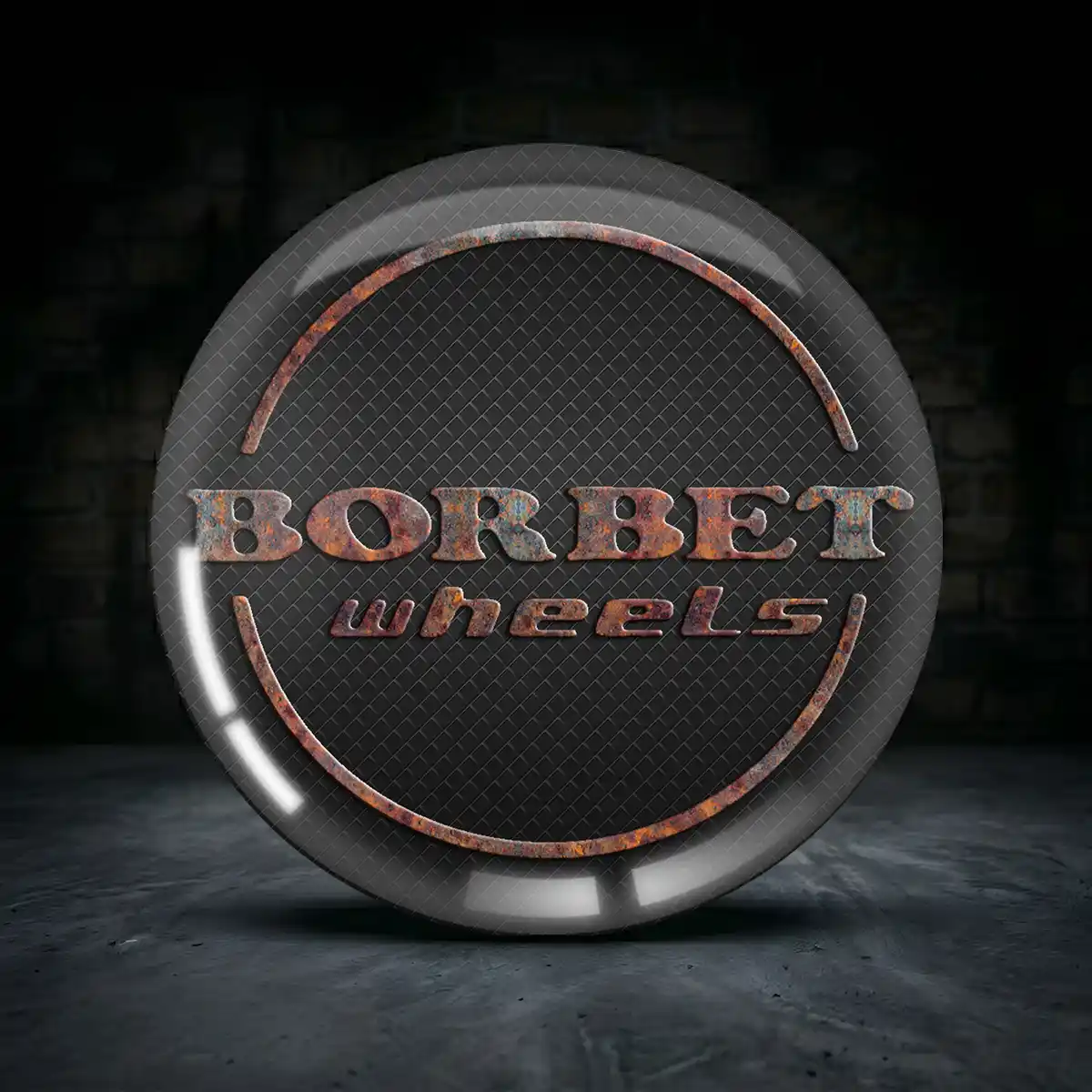 Borbet Aufkleber Nabendeckel Stilvolles Design