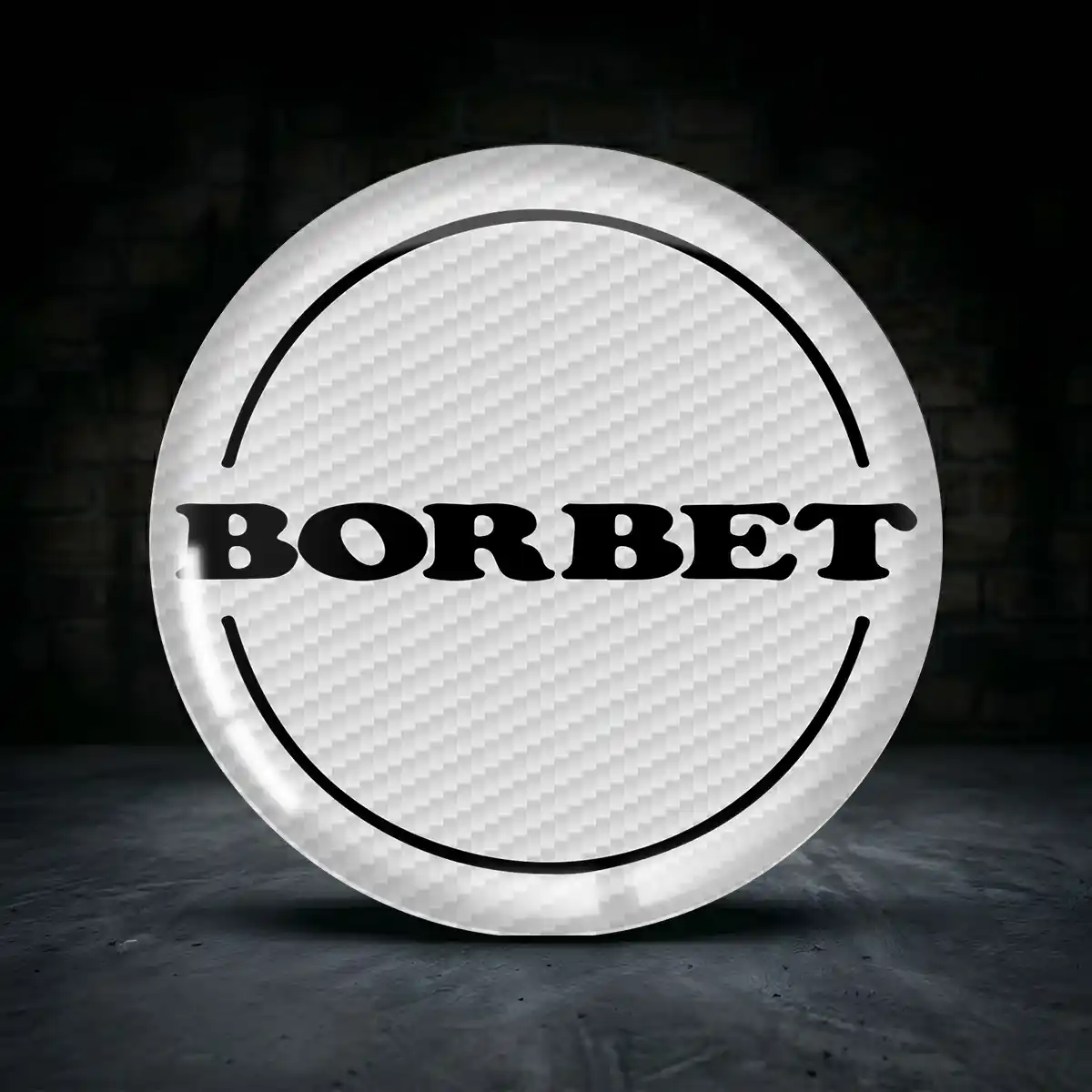 Borbet Aufkleber Radmitte Premium-Edition
