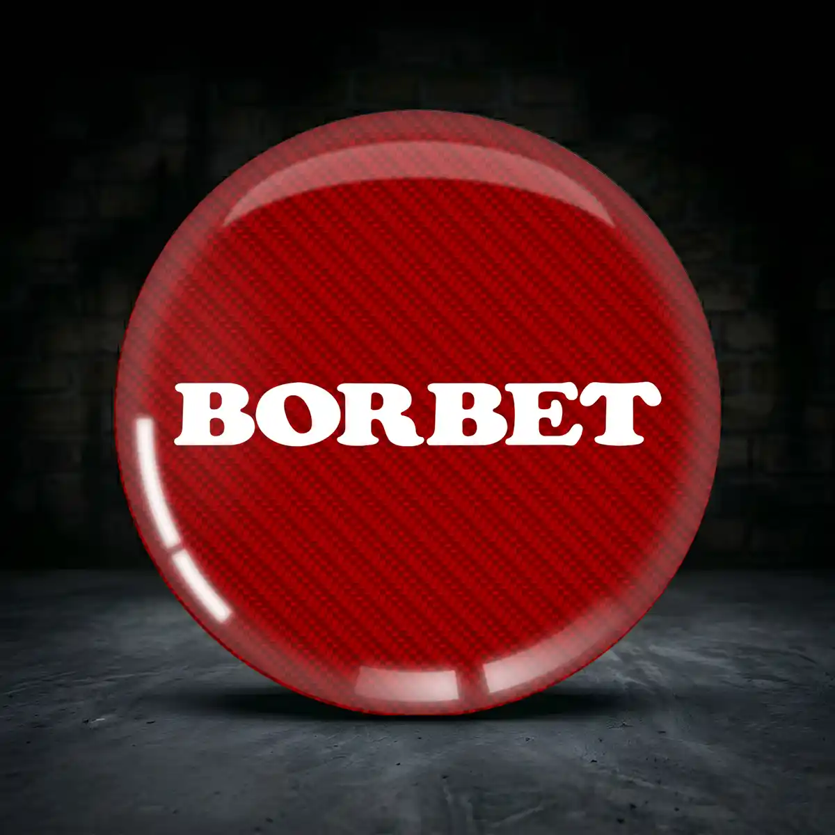 Borbet Aufkleber Radmitte Premiumqualität