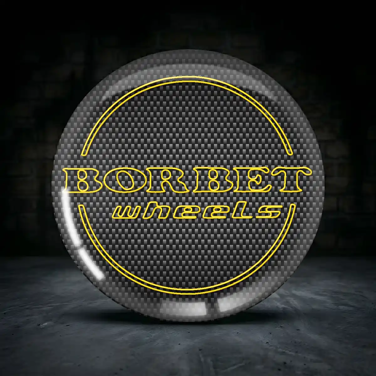 Borbet Aufkleber Silikon Embleme Limitierte Auflage