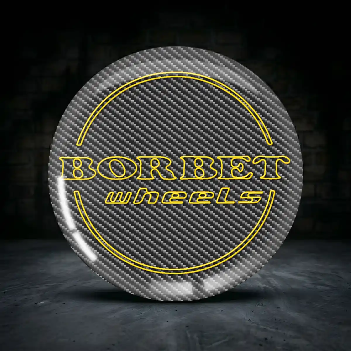 Borbet Embleme Silikon Aufkleber Premiumqualität