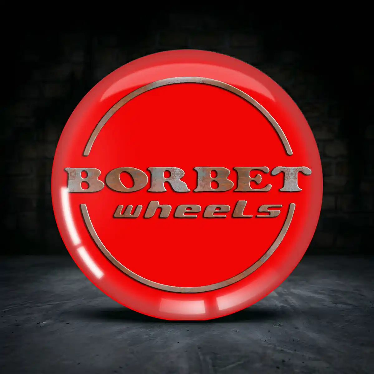 Borbet Epoxidharz Aufkleber Limitierte Auflage