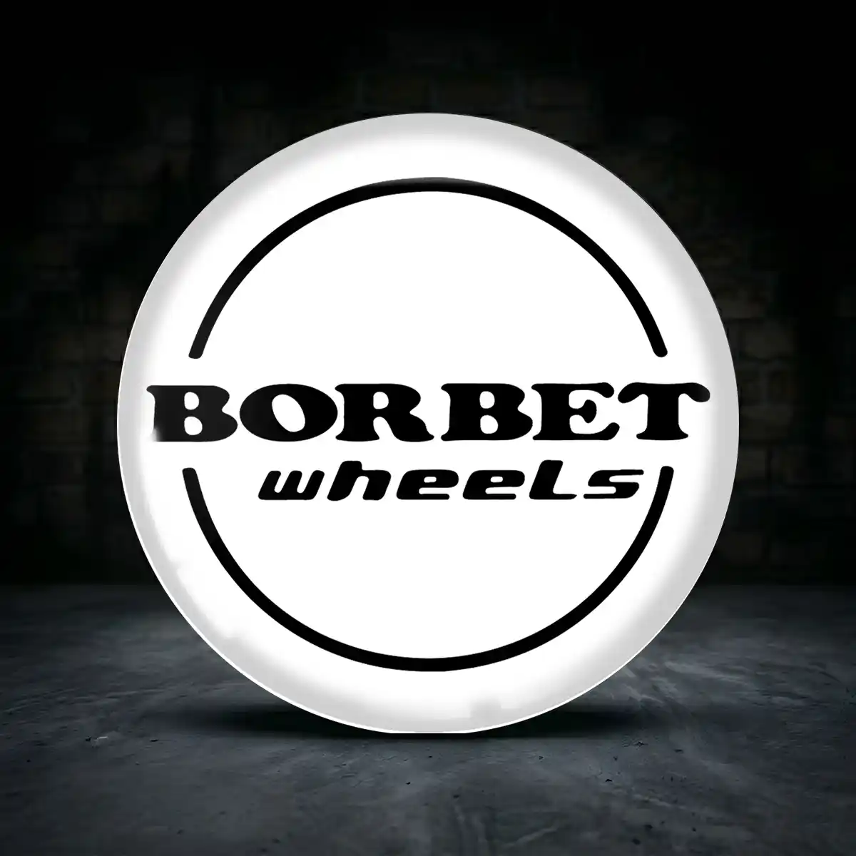 Borbet Epoxidharz Embleme Premiumqualität
