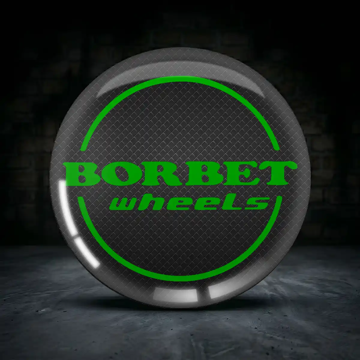 Borbet Epoxidharz Embleme Stilvolles Design
