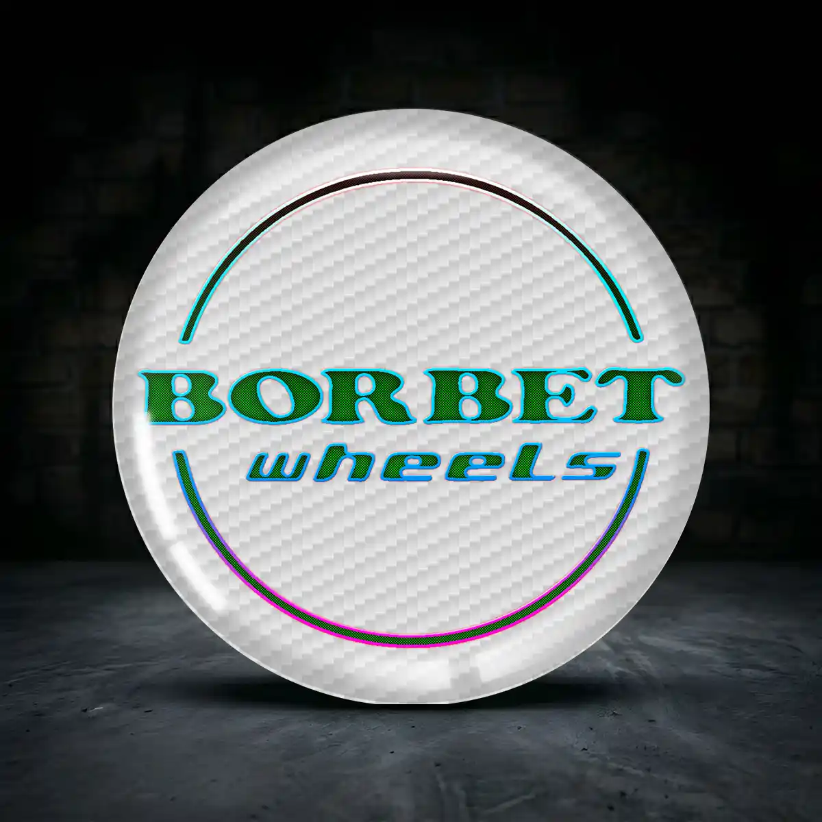 Borbet Felgen Aufkleber Silikon Premiumqualität