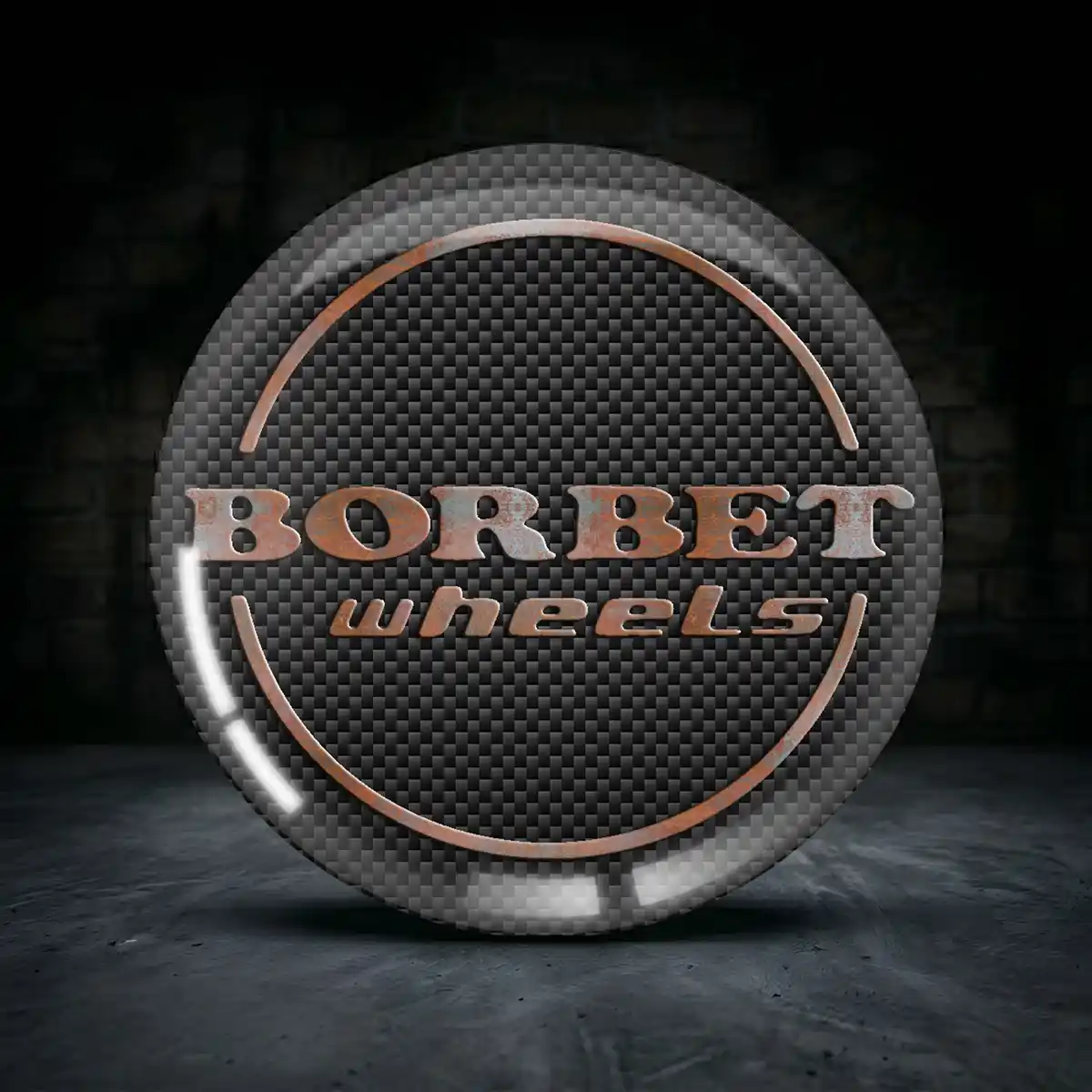 Borbet Nabendeckel Aufkleber Premium-Edition