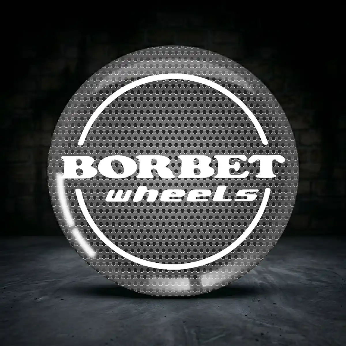 Borbet Radmitte Aufkleber Nabendeckel Limitierte Auflage