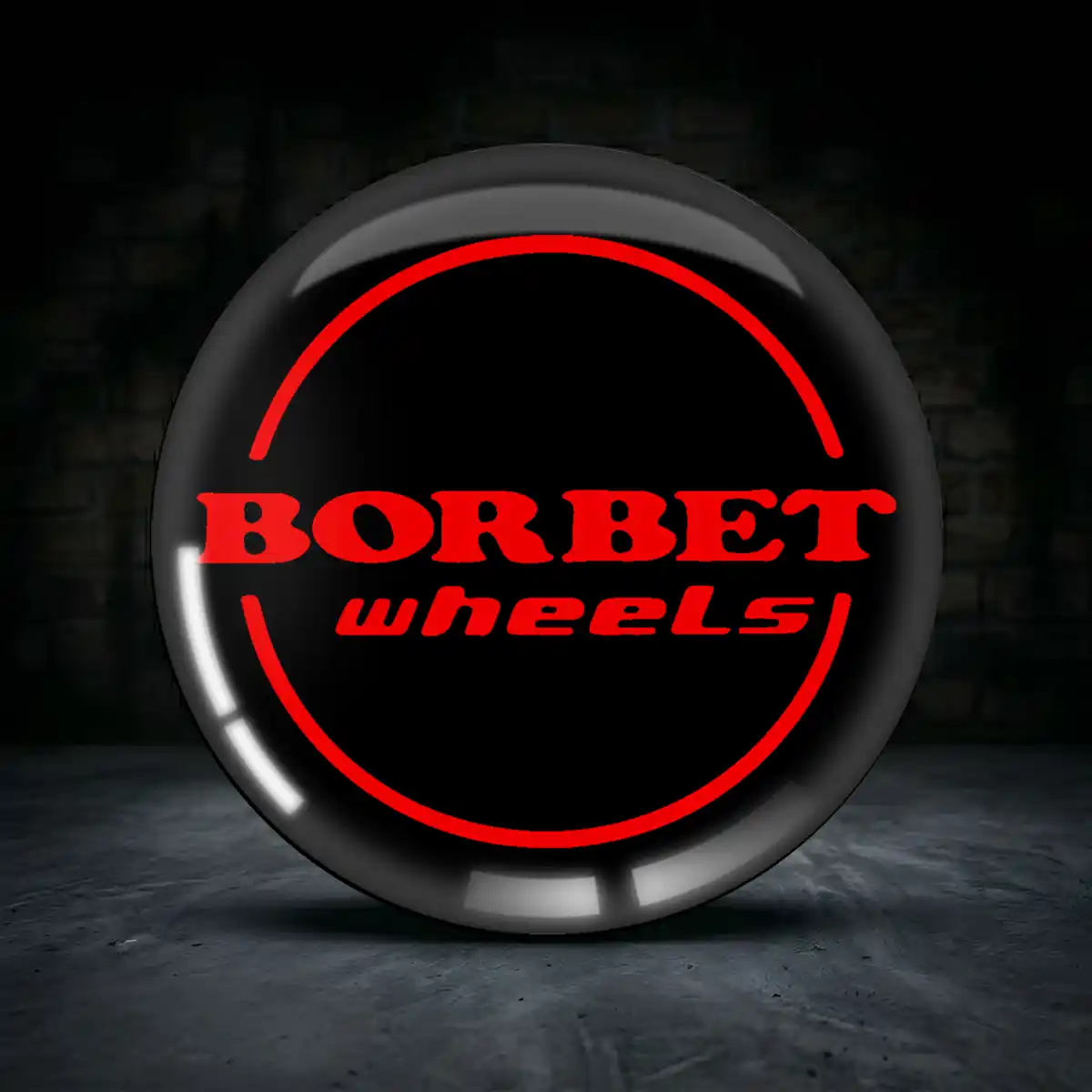 Borbet Radmitte Aufkleber Premium-Edition