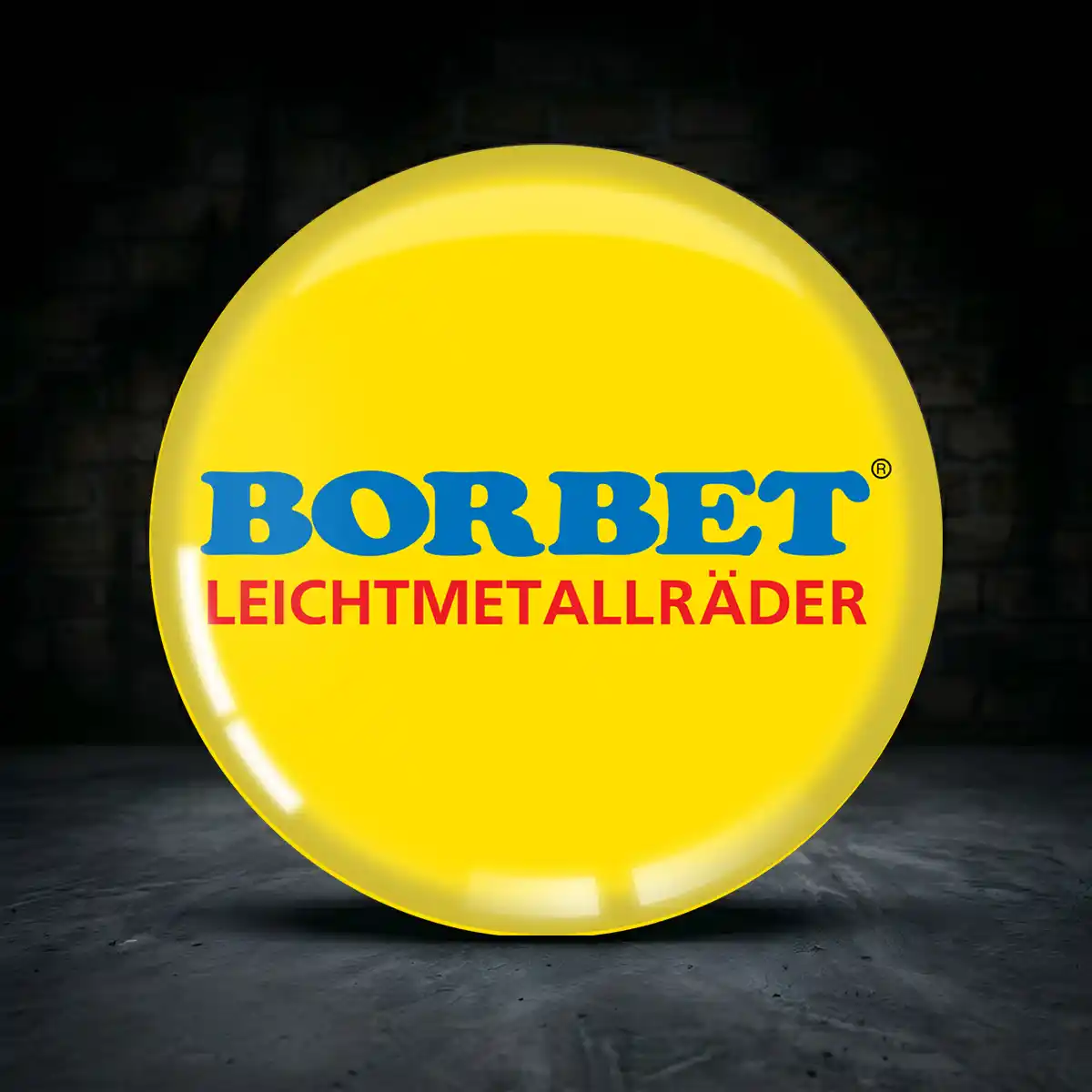 Borbet Silikon Aufkleber Embleme Hohe Qualität
