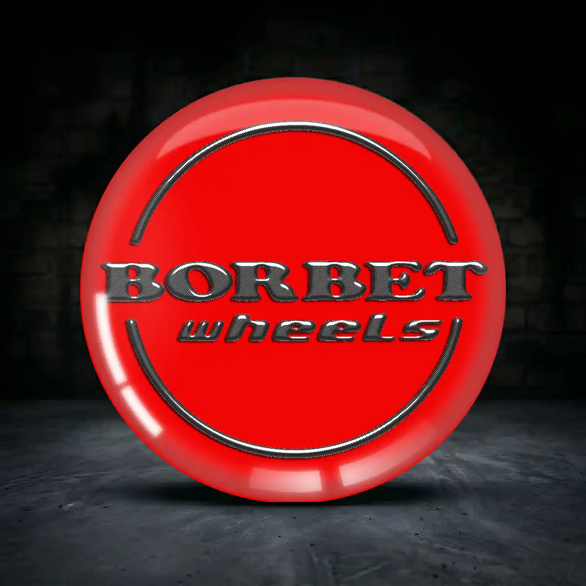 Borbet Silikon Aufkleber Embleme Premiumqualität