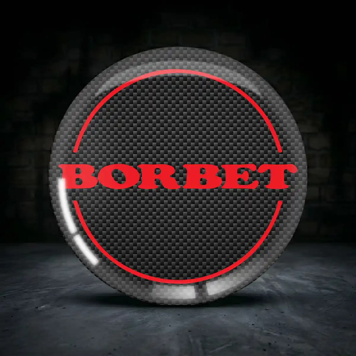 Borbet Silikon Aufkleber Embleme Stilvolles Design