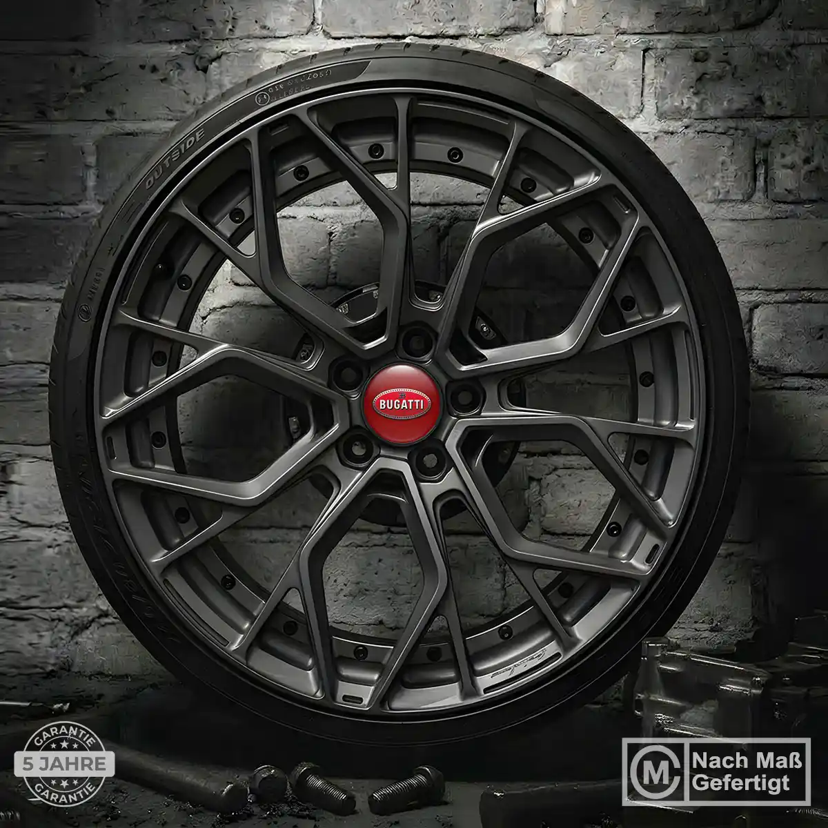 Bugatti Aufkleber 3D Gel Premium-Edition