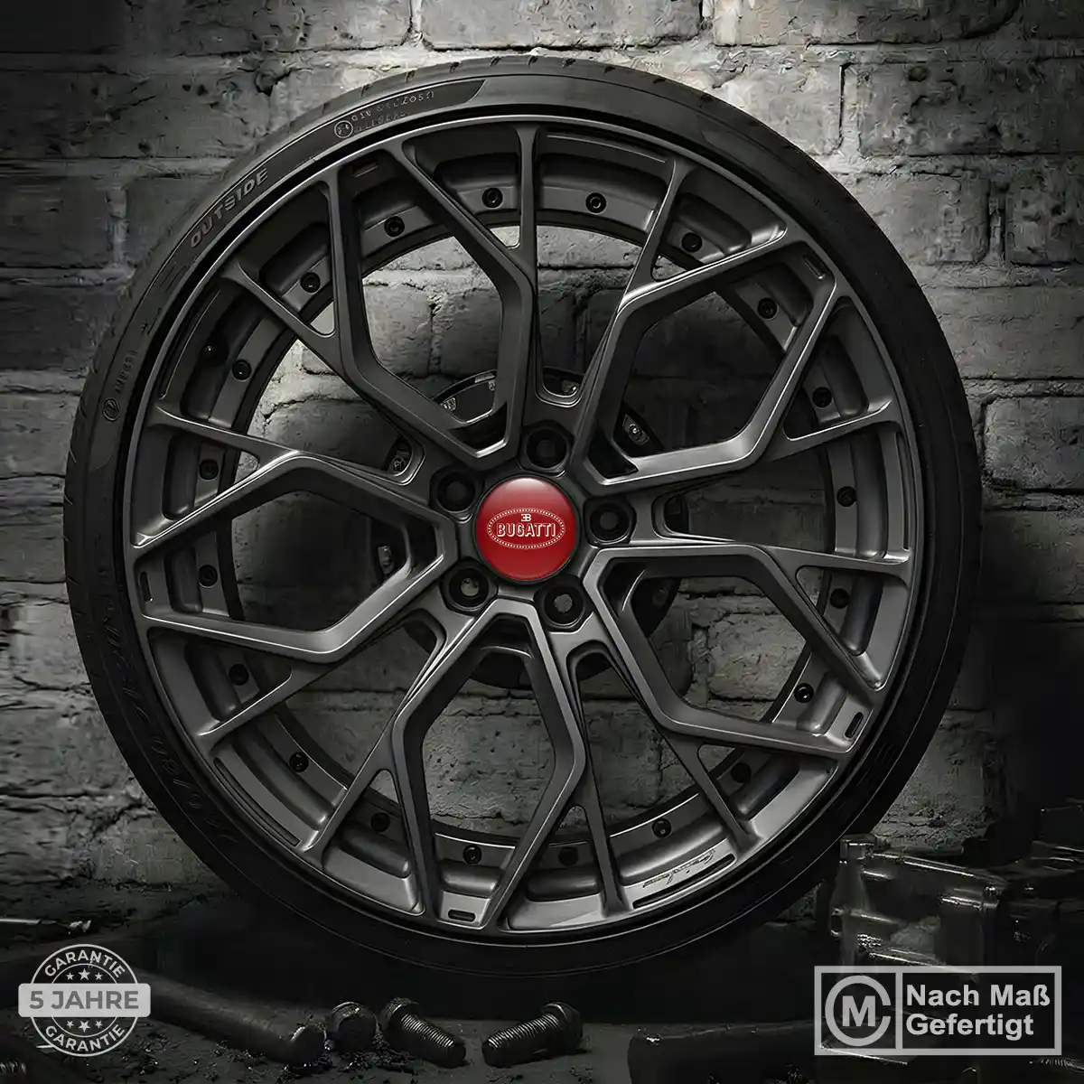 Bugatti Aufkleber 3D Gel Stilvolles Design