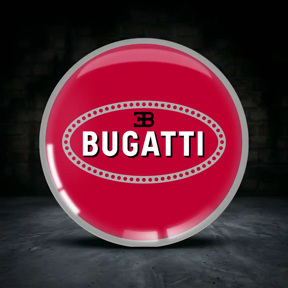 Bugatti Aufkleber Epoxidharz Hohe Qualität