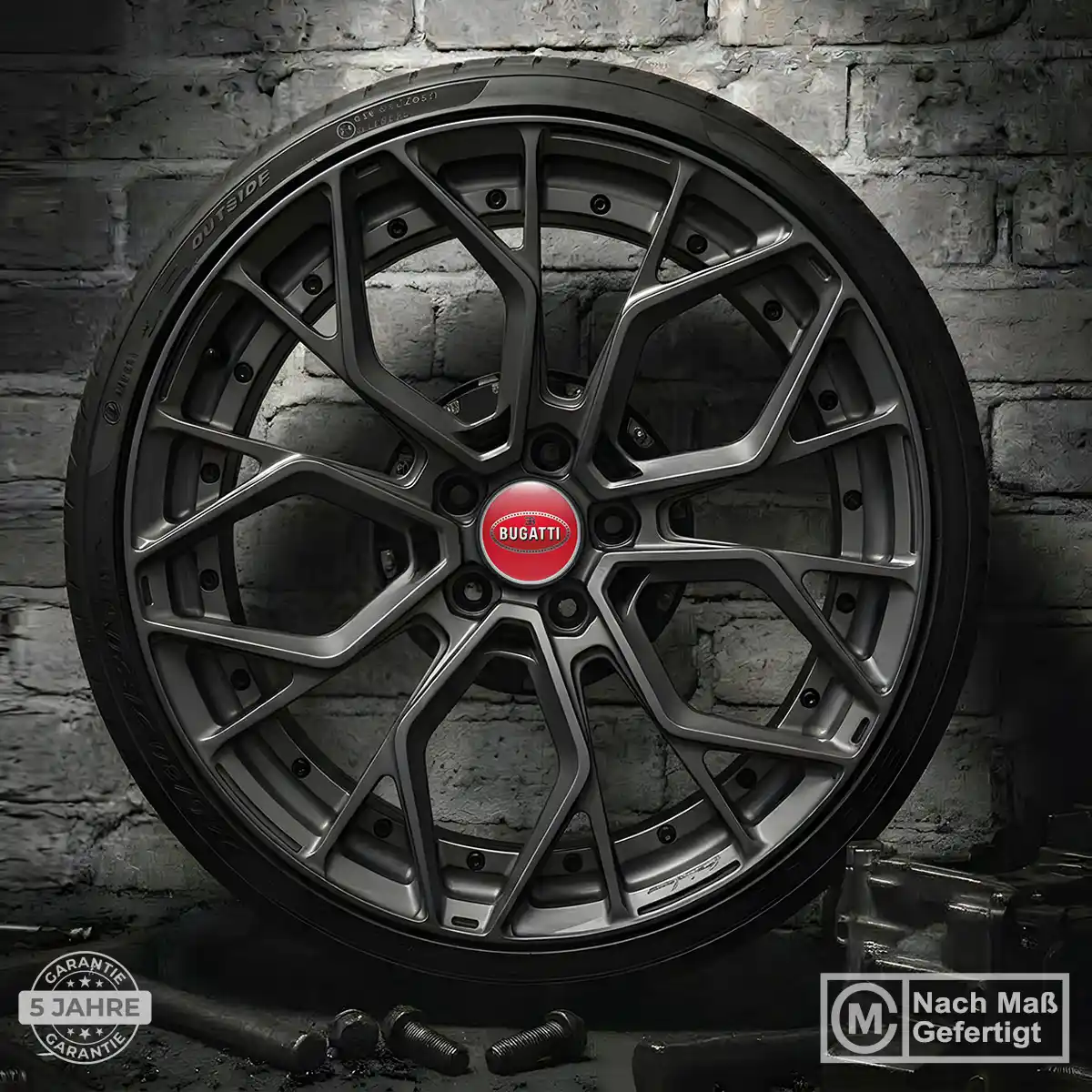 Bugatti Aufkleber Epoxidharz Stilvolles Design