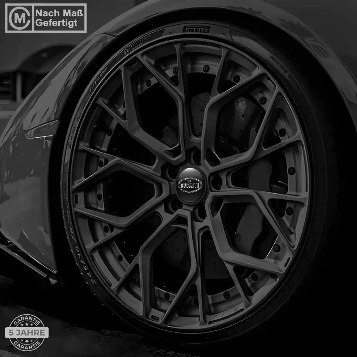 Bugatti Aufkleber Felgenemblem Silikon Hohe Qualität