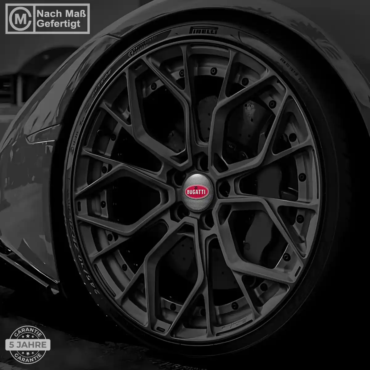 Bugatti Epoxidharz Aufkleber Stilvolles Design