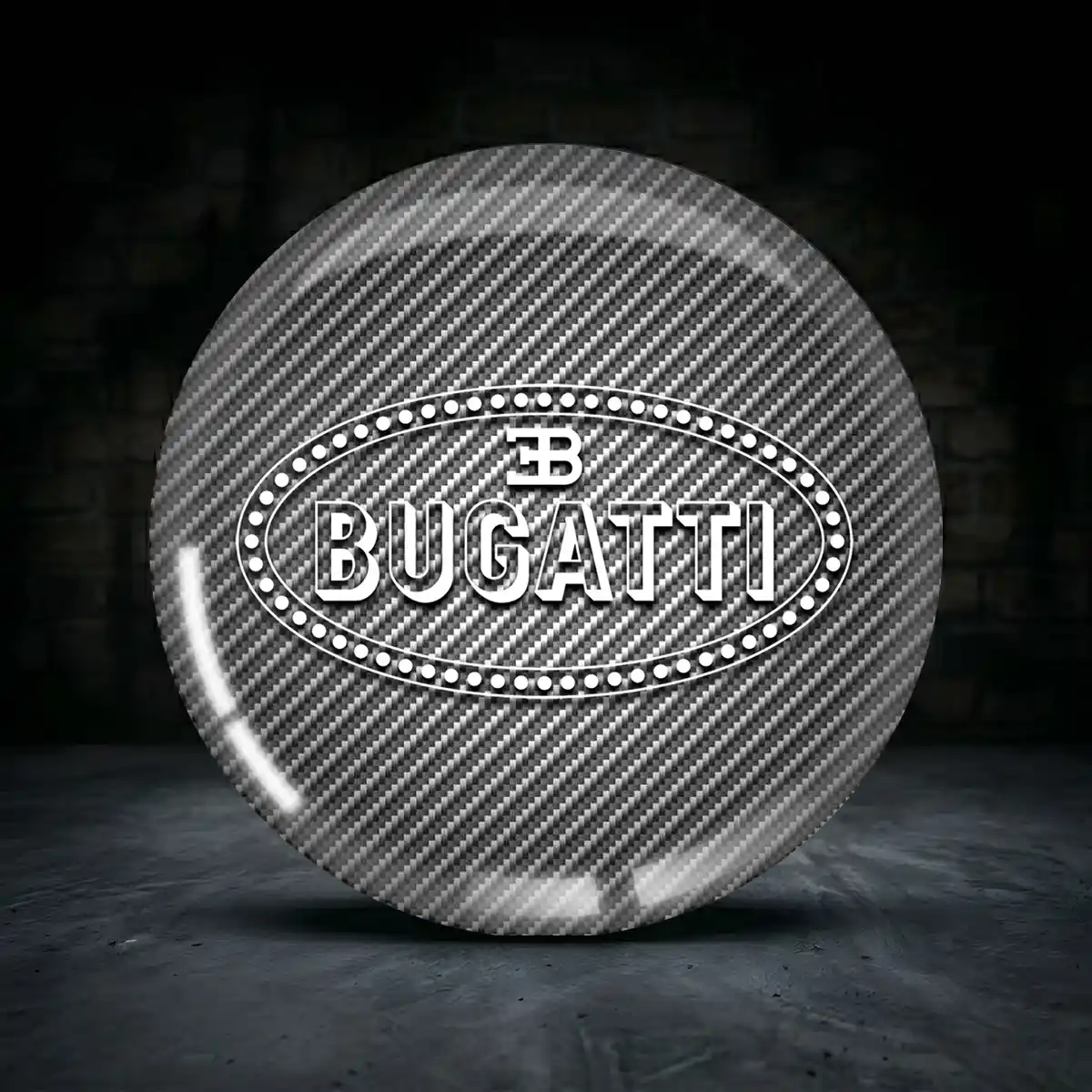 Bugatti Felgenemblem Aufkleber Stilvolles Design