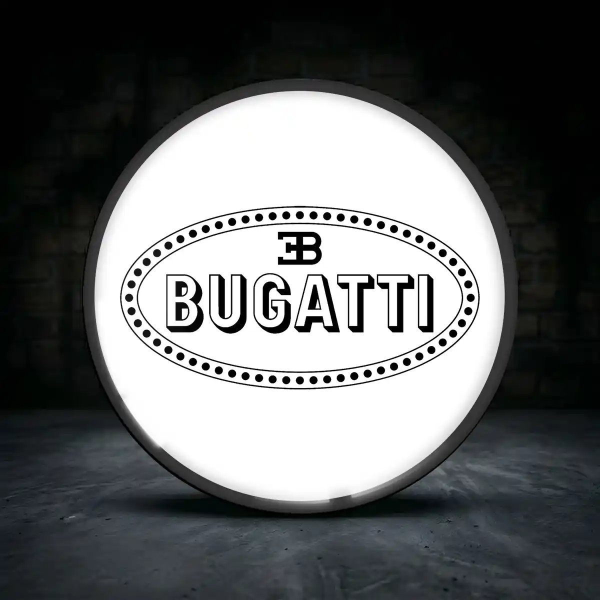 Bugatti Radmitte Aufkleber Hohe Qualität