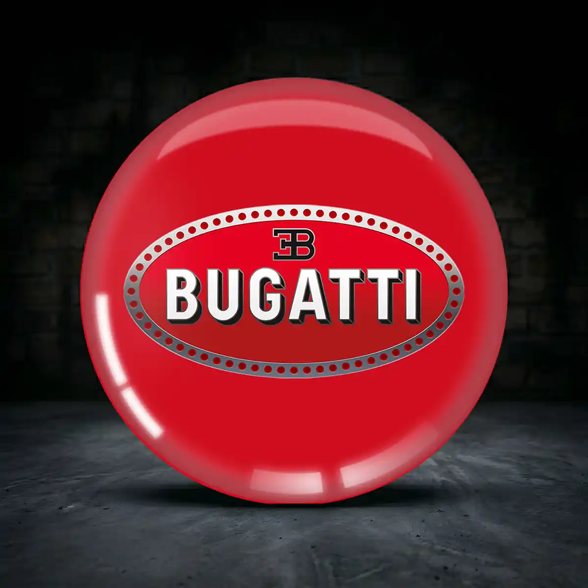 Bugatti Silikon Aufkleber Embleme Stilvolles Design