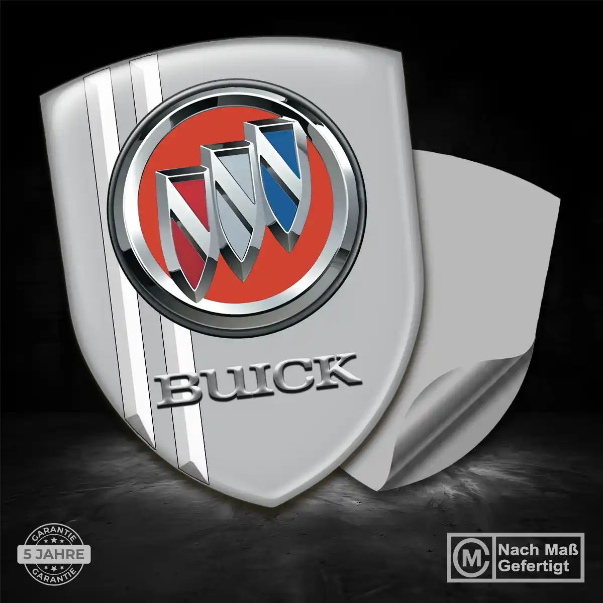 Buick 3D Gel Aufkleber Auto Exterieurdesign