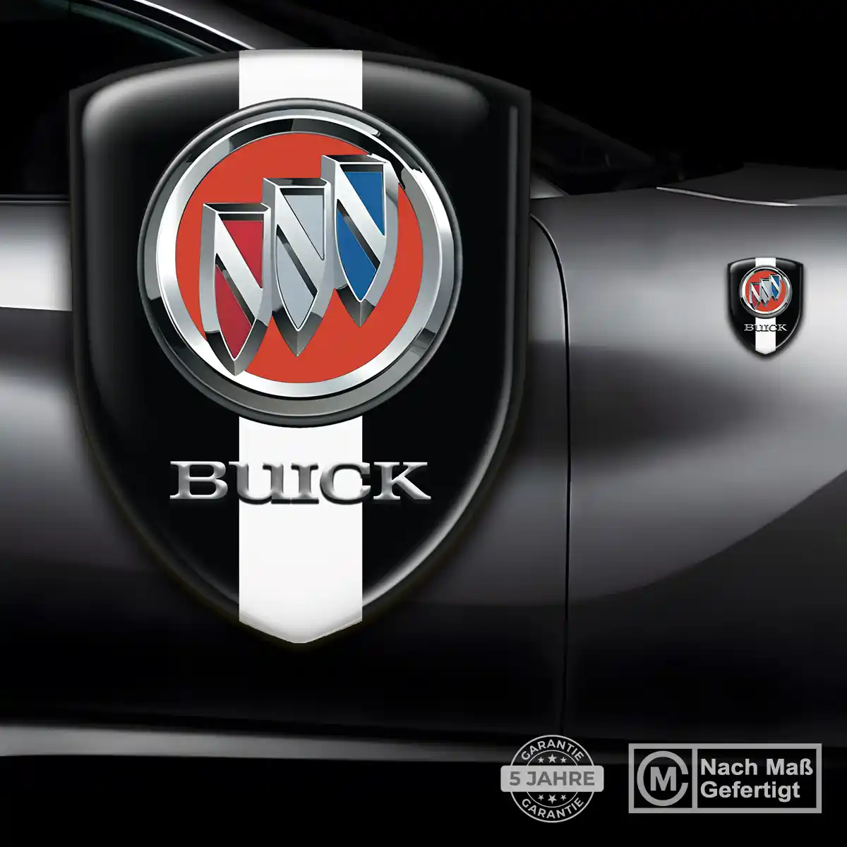 Buick 3D Gel Aufkleber Auto Hochwertiges Harz