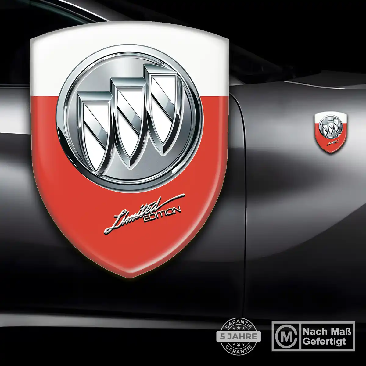Buick 3D Gel Aufkleber Auto Interieurdesign