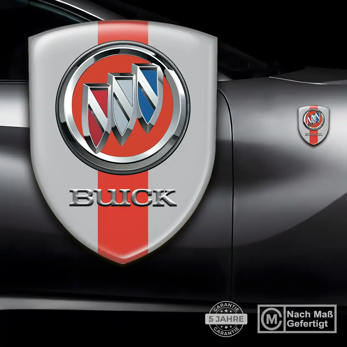 Buick 3D Gel Aufkleber Auto Premiumqualität