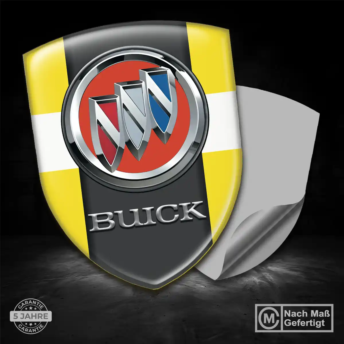 Buick 3D Gel Aufkleber Auto Stilvolles Design