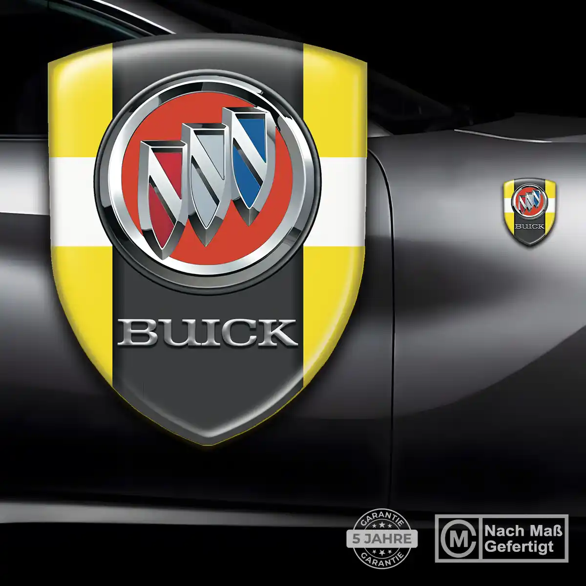 Buick 3D Gel Aufkleber Auto Stilvolles Design