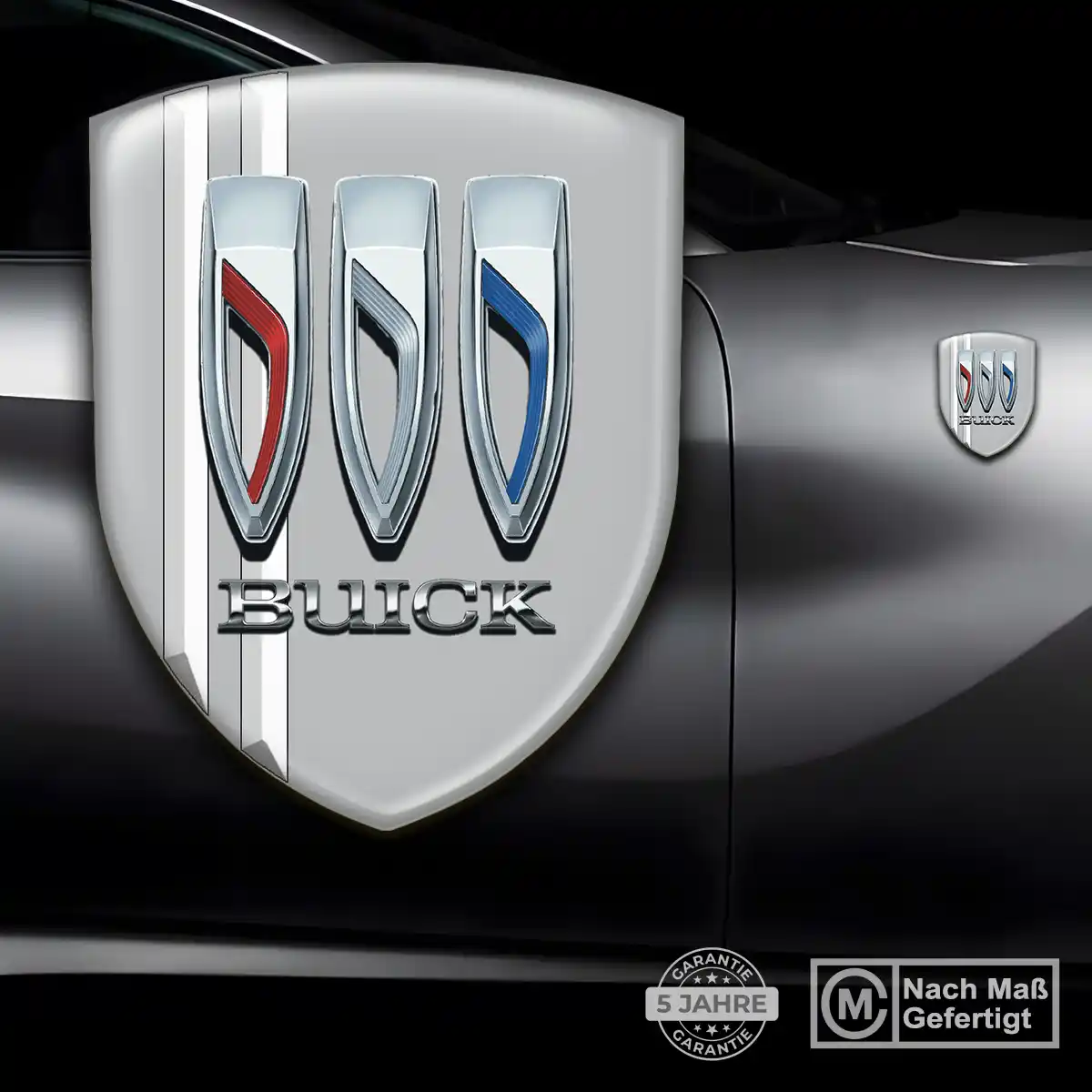 Buick 3D Gel Aufkleber Auto Tuningfahrzeug