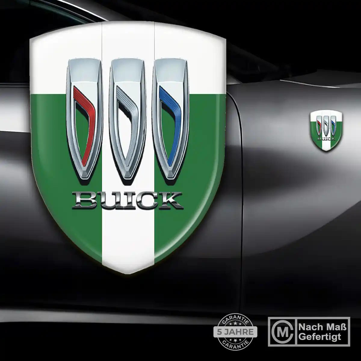 Buick 3D Gel Aufkleber Elegantes Design