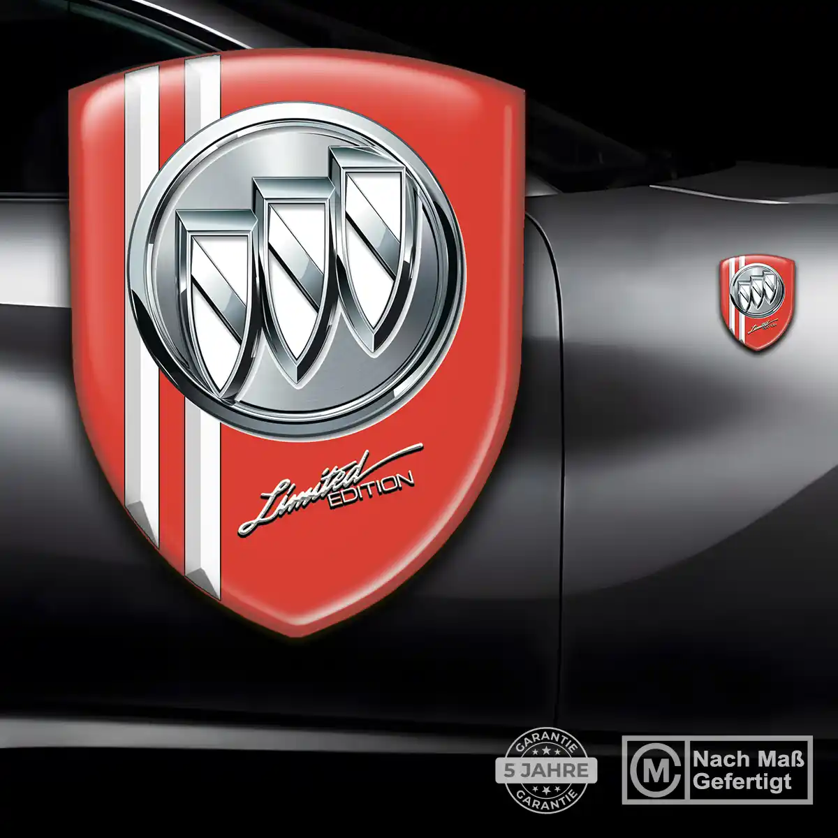 Buick 3D Gel Aufkleber Emblem Auto Interieurdesign