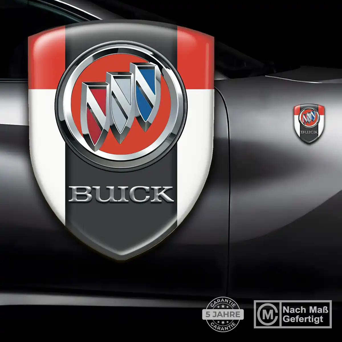 Buick 3D Gel Aufkleber Emblem Auto Markenedition