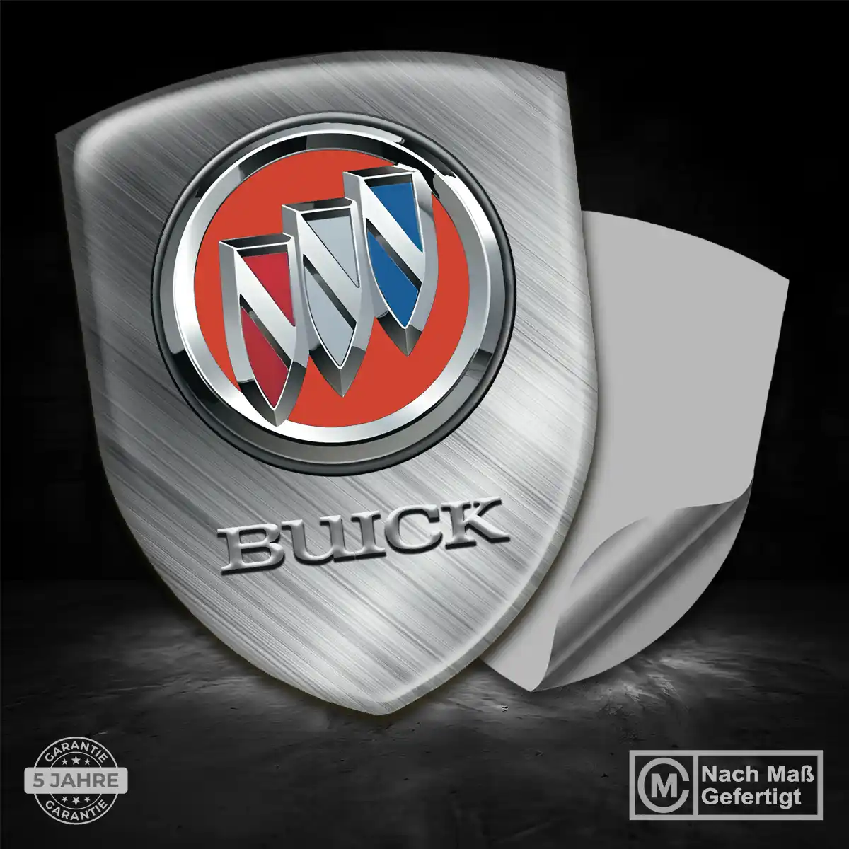 Buick 3D Gel Aufkleber Emblem Elegantes Design